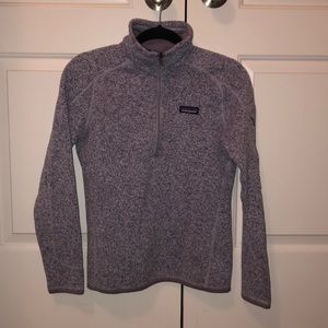 Patagonia Better Sweater 1/4 zip Size Small